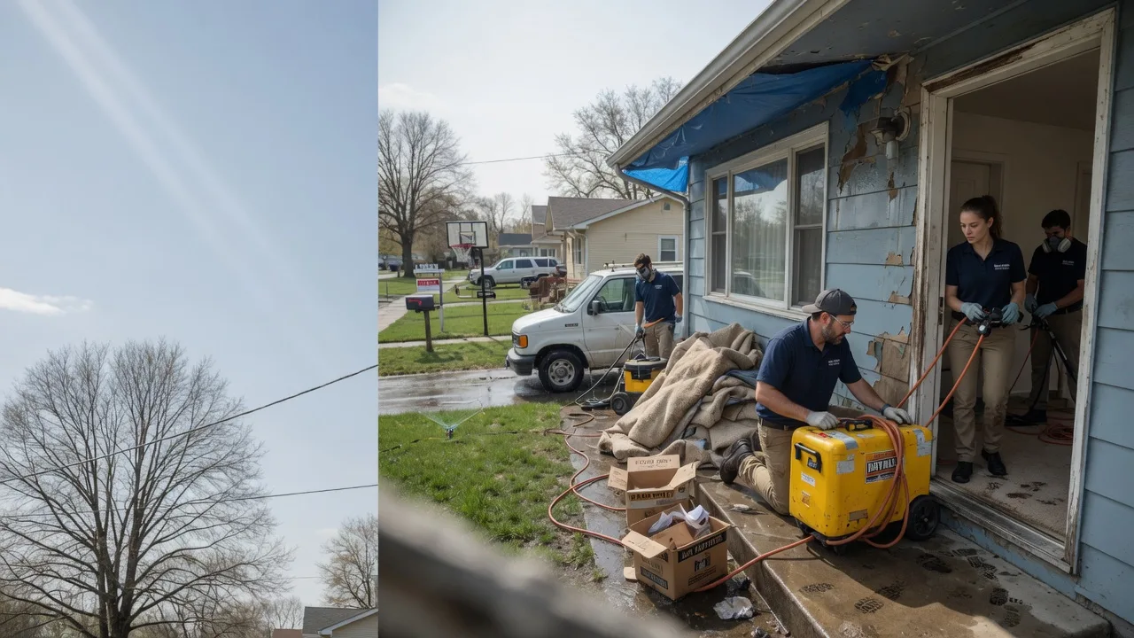 Basement Flood Cleanup in Colony, OK near me
